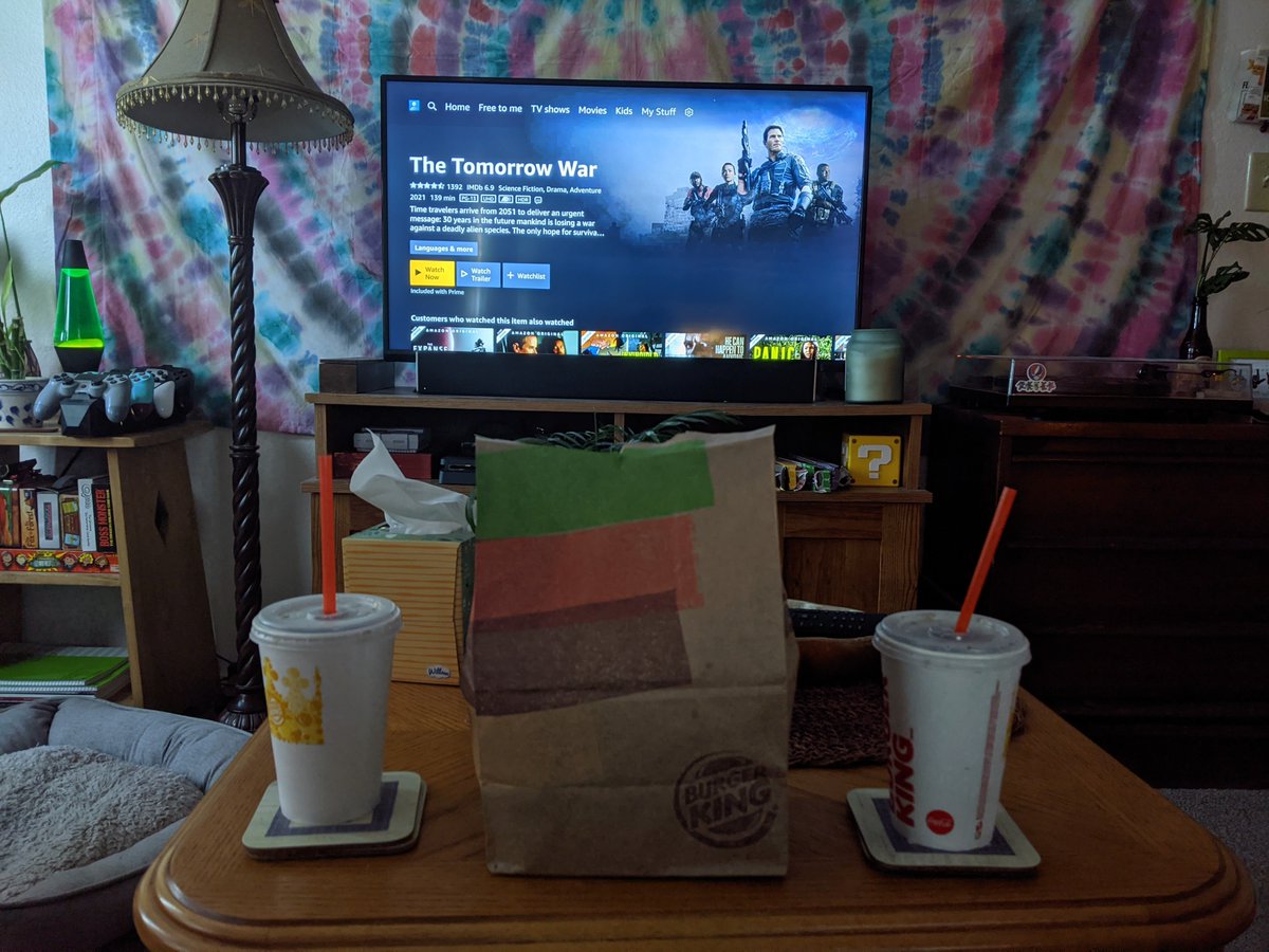 PrismosPickle's tweet photo. Been waiting so, so long. First time getting BK in years. My body is ready. Let's gooooooo!!! @doughboyspod @nickwiger @BDayBoysMitch #TheTomorrowWarOnPrime #BKisBack https://t.co/QIXjIbtyAj