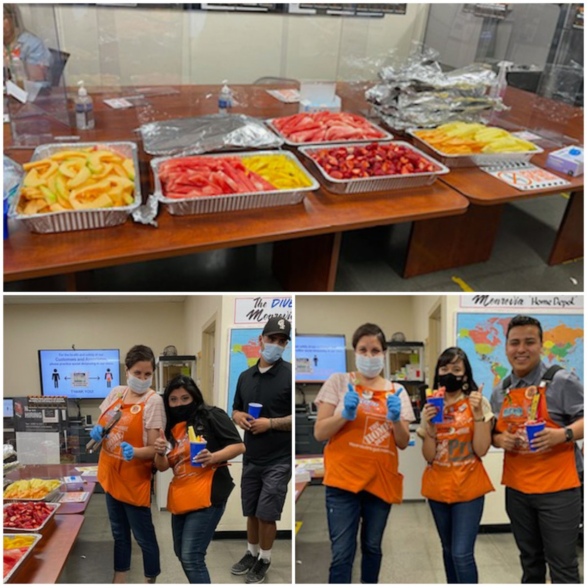 Eurydice@W.WoodlandsHD (@eurydice_sasm) on Twitter photo Happy Fun Friday From Team Monrovia!
Thank you to our VOA committee for sharing a Fruitful Day to all associates
#workfamily
#fruitisnaturescandy
<a href="/THDPatti/">Patti Olmsted</a>
@TKoontzSM6629
<a href="/rmh135/">Richard Hernandez</a> Happy Fun Friday From Team Monrovia!
Thank you to our VOA committee for sharing a Fruitful Day to all associates
#workfamily
#fruitisnaturescandy
<a href="/THDPatti/">Patti Olmsted</a>
@TKoontzSM6629
<a href="/rmh135/">Richard Hernandez</a>