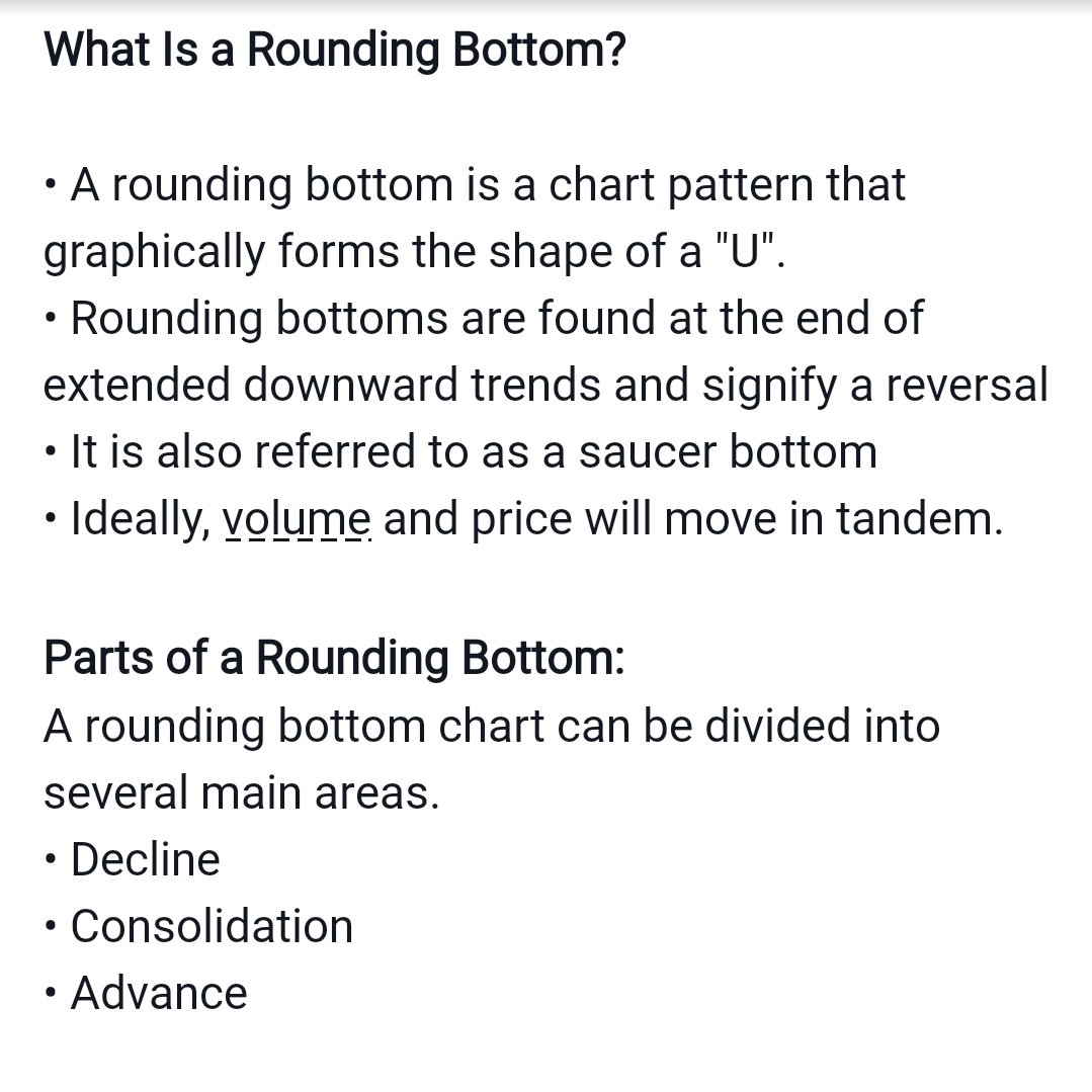 VihaanTrader's tweet photo. GOODMORNING ๐๐
#RoundingBottomPattern
Learning for all of you. https://t.co/bBmAwkyHr4