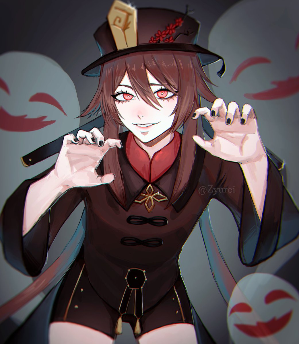 Zyurei1's tweet photo. Boo! It's Hutao👻

#GenshinImpact #genshinimpactfanart #hutaofanart #HUTAO #Genshin_Impact #genshinimpactart #fanart #digitalart https://t.co/oK6EzBgdVv