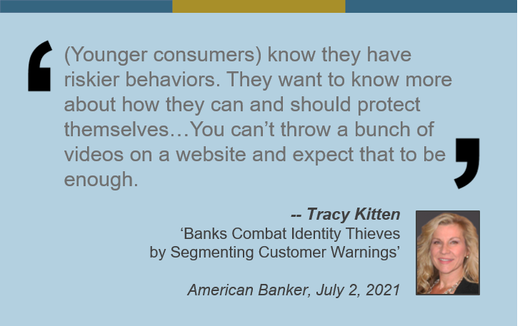 Banks are taking different -- but much-needed -- approaches to deputize customers in the war on ID scams, which led to $43 billion in consumer losses in 2020. <a href="/JavelinStrategy/">Javelin Strategy</a> <a href="/thinkescalent/">Escalent</a> <a href="/AmerBanker/">American Banker</a> #IDfraud #securityempowerment  
americanbanker.com/news/banks-com…