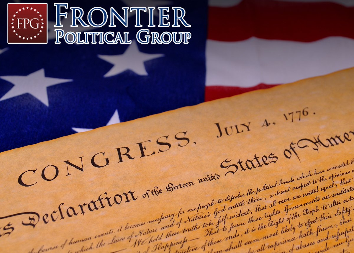 FrontierPol's tweet image. This Independence Day, take a moment to reflect on the document that started it all, the Declaration of Independence. archives.gov/founding-docs/…