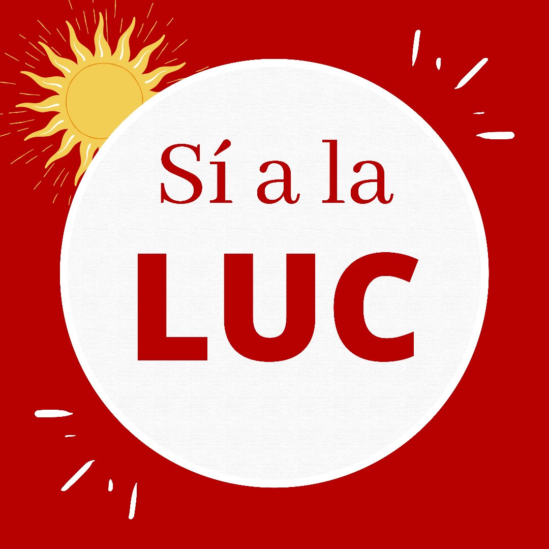 Yo no firmo, defiendo la LUC y estoy al firme con el gobierno de coalición. 
#YoNoFirmo #SiALaLUC