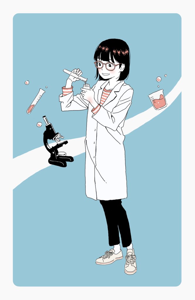 「サイエンス学びラボ🔬🧪 #薬学 」|みずす (イラストレーター)のイラスト