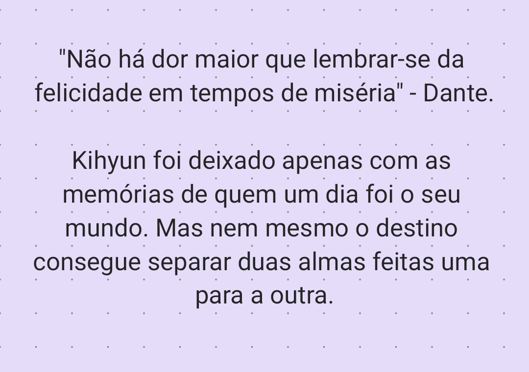 Blueming_roses's tweet photo. O CANTO DO GAIO AZUL | CHANGKI
Kihyun foi deixado apenas com as memórias de quem um dia foi o seu mundo. Mas nem mesmo o destino consegue separar duas almas feitas uma para a outra.
#MONDESAFIO - Maio 2021
LINK:https://t.co/Xeo05uDJnY https://t.co/sFz44UrtUi