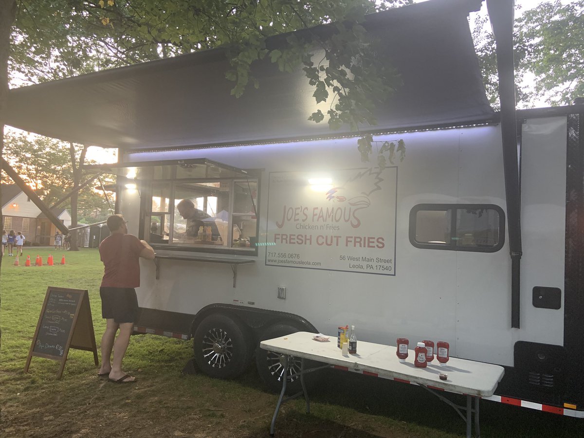 Joesfamouswings's tweet photo. At Littitz springs park tonight for the annual queen of the candles. Back here tomorrow for the 4th of July celebration and fireworks!! 12-10 https://t.co/cPRBKLyoJ2