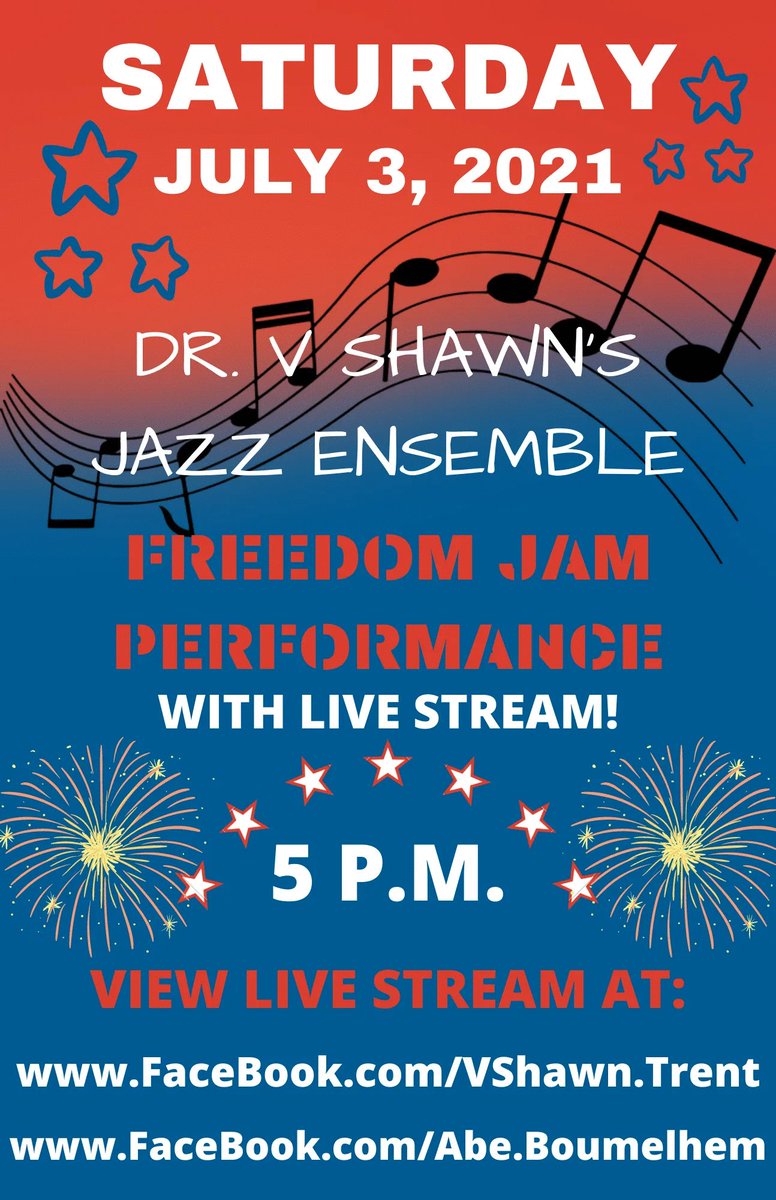 Saturday July 3, 2021. Check us out on Facebook Live!!! 😍🔥🥰😉