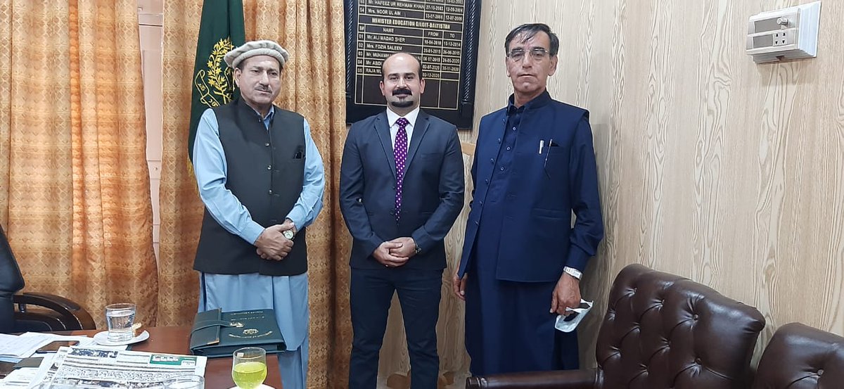 AliSociologist's tweet photo. Meetings with #MinisterEducation #ChiefSecretary #SecretaryEducation and wonderful group of #connectingclassroom #Schoolambassadors from #GilgitBaltistan. Glad to see more focus on #schoolleadership & #CoreSkills trainings @pkBritish @Schools_British @nishatriaz @amyelightfoot https://t.co/Y79S31iGpS