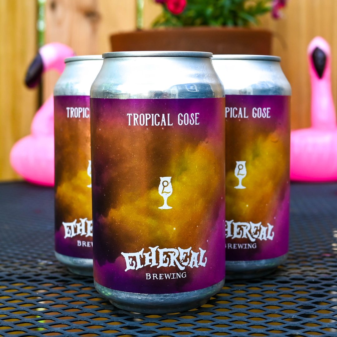 🌴 ☀️ CAN RELEASE ALERT ☀️ 🌴 This Sunday at our Fourth of Juluau party we're releasing cans of our Tropical Gose! 

Event Info 👇 
bit.ly/3qKmbwk