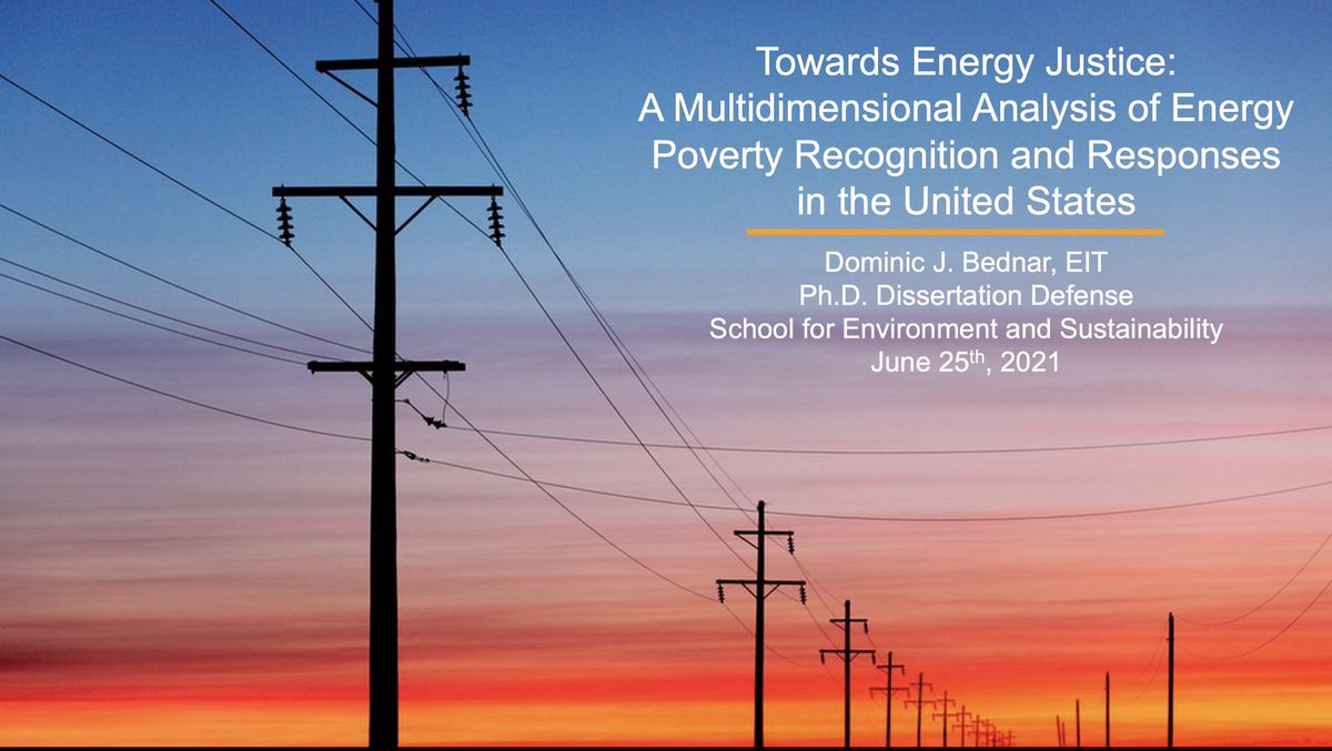 Dominic J. Bednar, Ph.D., EIT tweet media