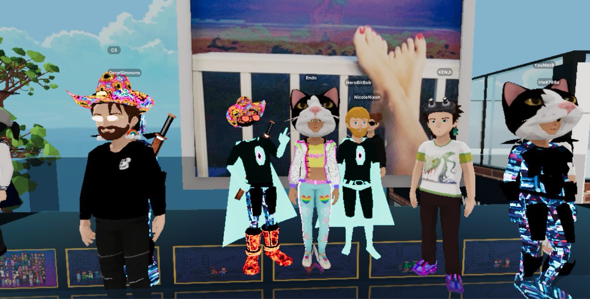 AndrewMease's tweet photo. Now at Club YOUendo!! Enjoying some #herobits and Cat dancing. @category5music @CosmicEndo @HiImBobDCL @y_youmack @Nicole29Nixon @nmkenji 

https://t.co/H46oZukjQq https://t.co/mFE3KA7Ks7