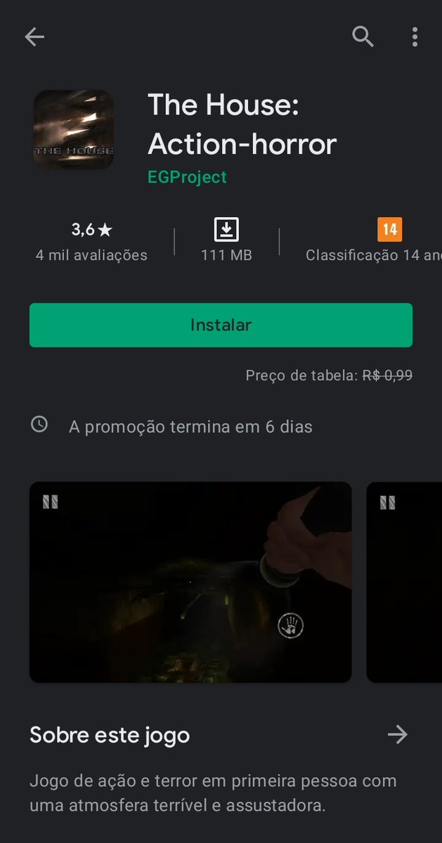 LucasKazzio2's tweet photo. The House: Action-horror - é um jogo de terror em primeira pessoa realmente assustador, com boa música que cria uma atmosfera terrível e assustadora.
Link:https://t.co/9vDDm31GhV
#thehouse #EGProject #SurvivalHorror #Horrorgame #Action #Amnesia #Outlast #mobile #PlayStore https://t.co/dDC2PisMvs