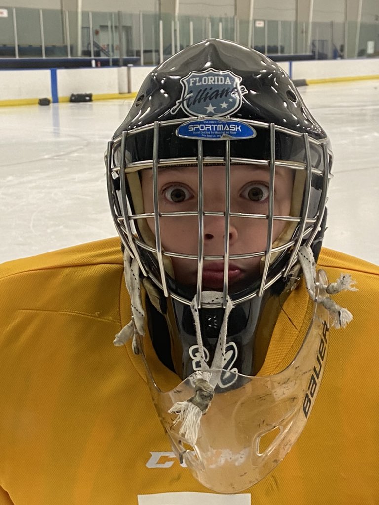 kimmy0493's tweet photo. My son doing his best Vasy impersonation. ⚡️😂⚡️ #GoBolts https://t.co/erjGhm7kdj