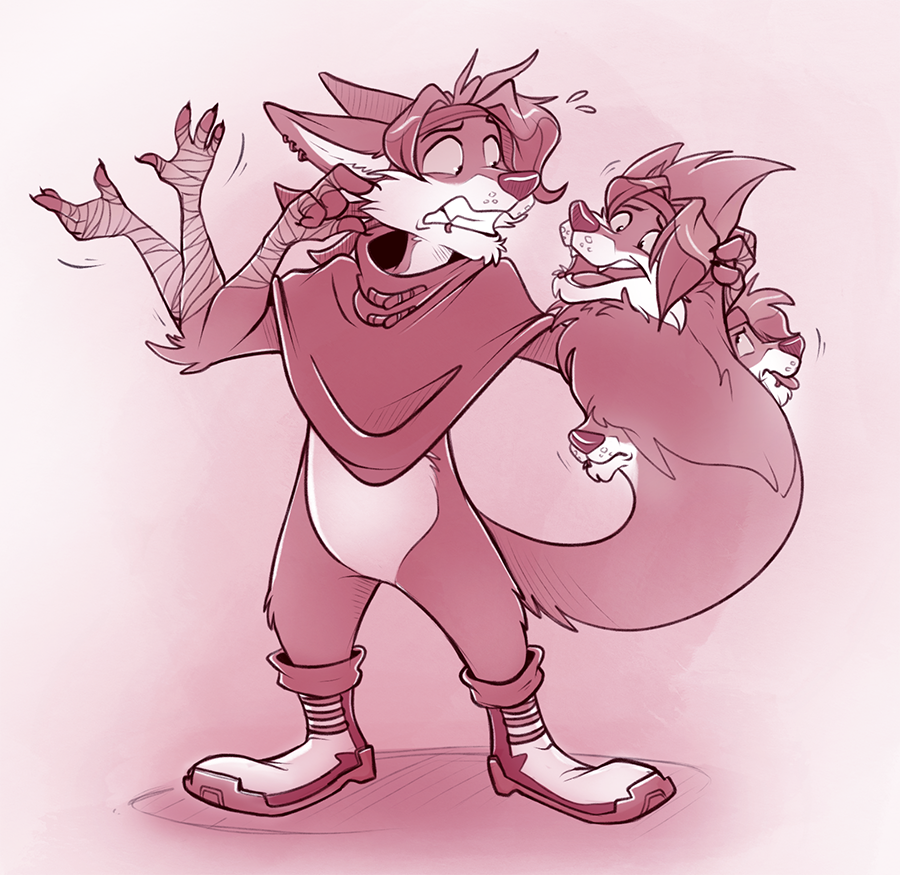 Sketch comm for @OtherRickFox ! ^^