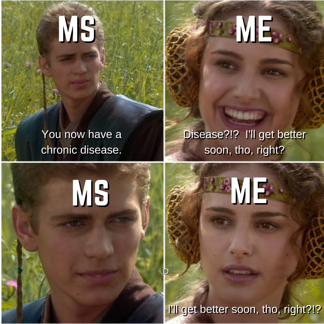 I mean, maybe. Probably. But not really.  #MultipleSclerosis #ThisIsMS