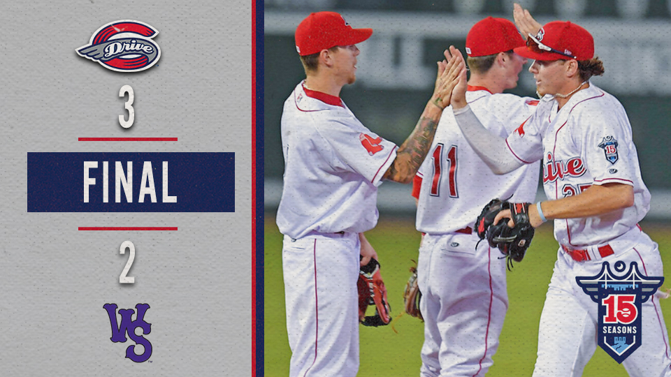 GreenvilleDrive's tweet photo. Esplin's clutch knock leads us to a Friday night W! https://t.co/JaFqCwtJKL