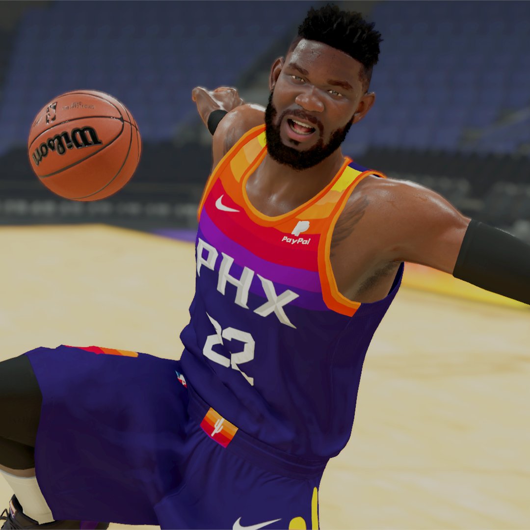 PHOENIX SUNS CUSTOM JERSEY TUTORIAL! THE VALLEY NEW CITY EDITION UNIFORM!  NBA 2K21 MyTeam! CREATION 