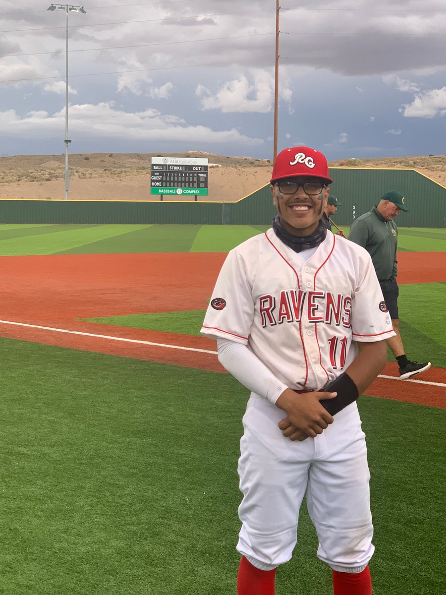 FiveToolNM's tweet photo. F: @RivalsBsb 18U 9, The Grind Baseball Academy Belen 3
PoG: Kevin Najar 3-3, 2B, 2 3B
Hitter: Jose Martinez 3-3, 2B, 3B https://t.co/Qv9fDe0HAU
