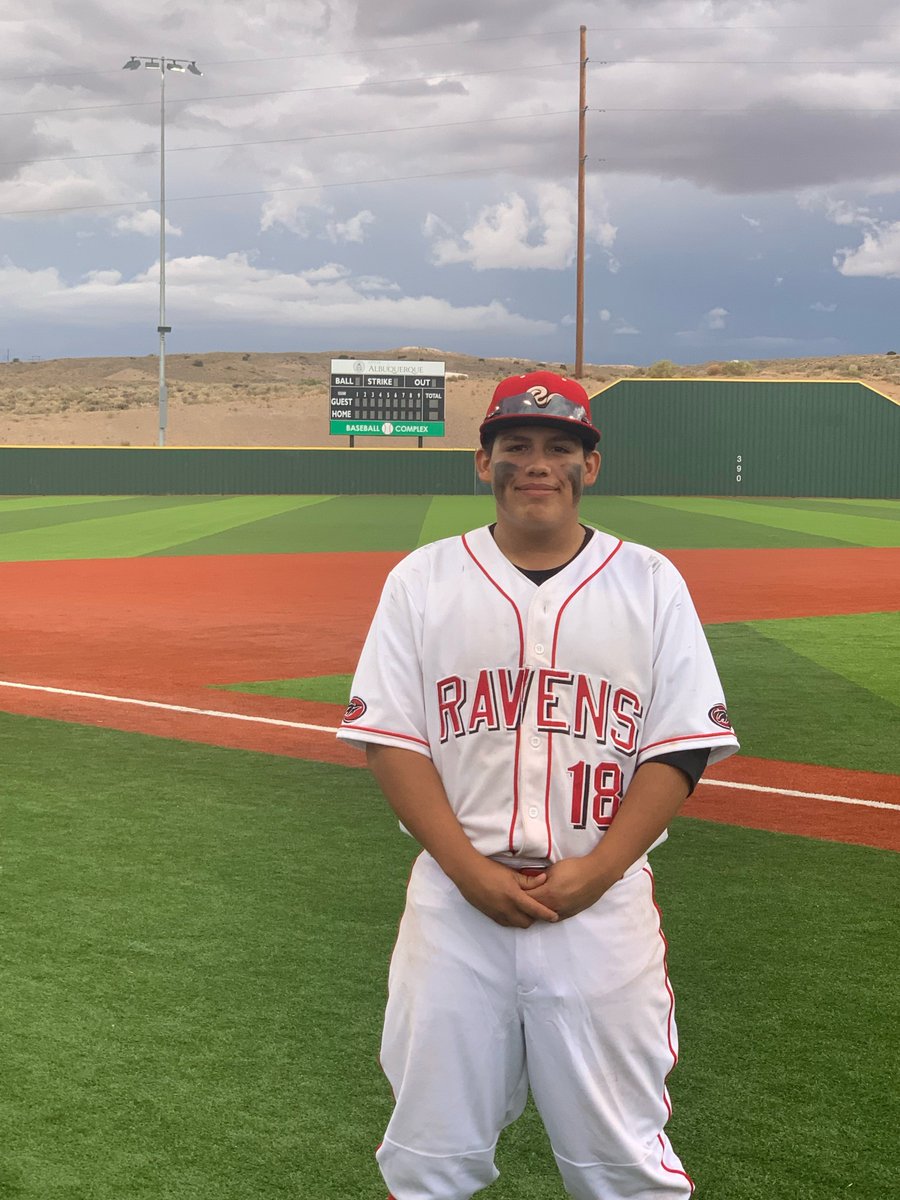 FiveToolNM's tweet photo. F: @RivalsBsb 18U 9, The Grind Baseball Academy Belen 3
PoG: Kevin Najar 3-3, 2B, 2 3B
Hitter: Jose Martinez 3-3, 2B, 3B https://t.co/Qv9fDe0HAU