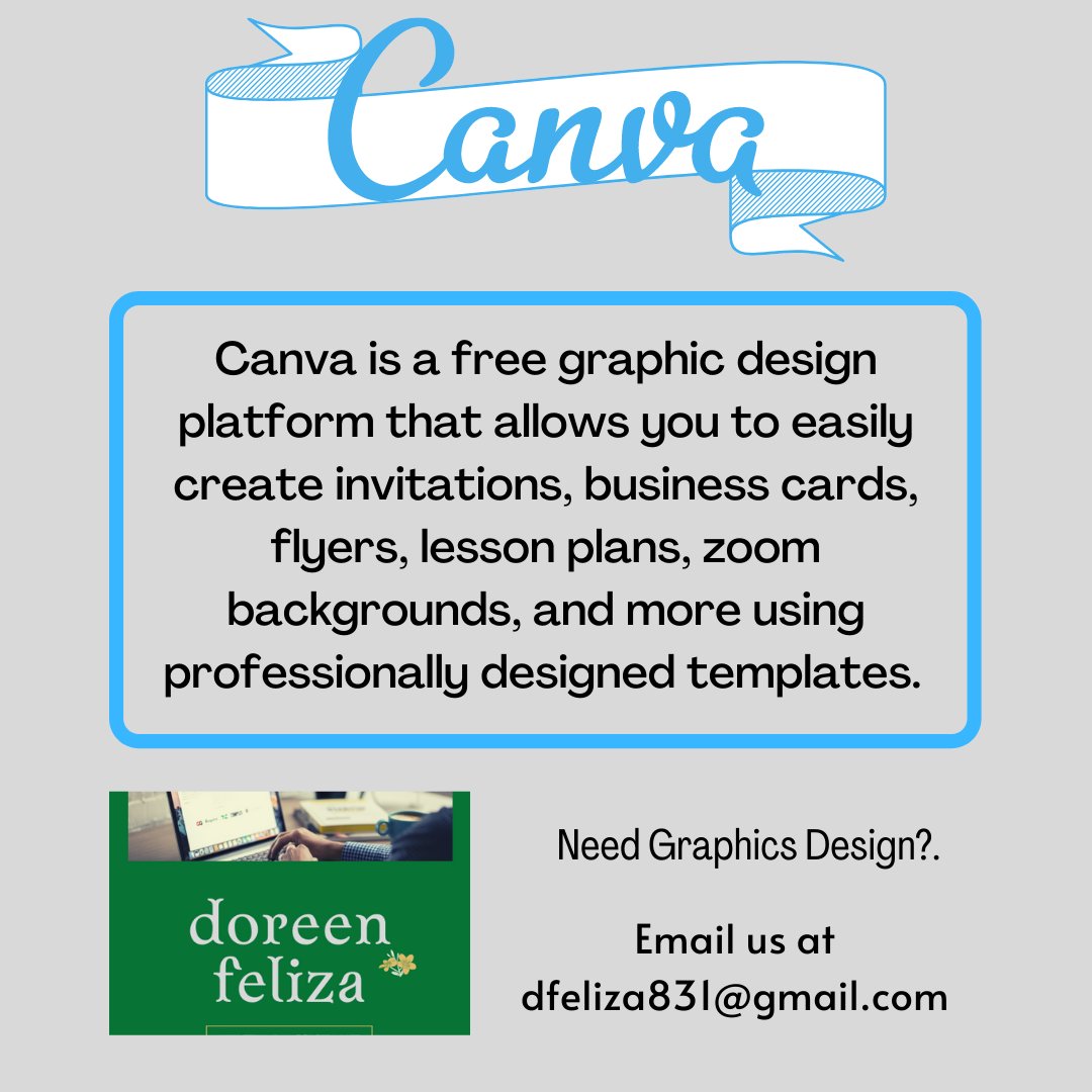 doreenbfeliza's tweet photo. 📍Canva is a free visual design app that lets you make presentations, business cards, posters, and many more.

#business  #workfromhome  #socialmediamanager  #personalassistant  #socialmedia  #socialmediamarketing #canva  #art  #graphicdesign  #design  #instagram https://t.co/Lkvaqc3OZT