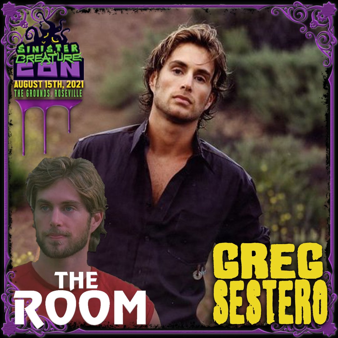 SinCreatureCon's tweet image. Meet @gregsestero at Sinister Creature Con in Roseville on Sunday, August 15th, 2021 at @AtTheGrounds !  Tickets SinisterCreatureCon.com