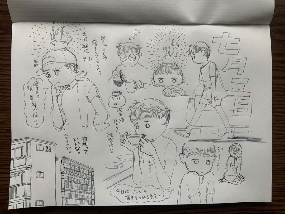 めっちゃ寝ました。
#日々描く #イラスト練習中 #アナログイラスト 