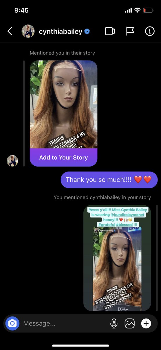 doseofmonet_'s tweet photo. I did it yall! My first celebrity customer and it just so happens to be..one of my favorite ATLANTA HOUSEWIVES! 🍑🍑 MISS CYNTHIA BAILEY WILL BE WEARING MY HAIR IN THE NEXT SEASON OF RHOA HONEYYYYYY!! 🥺🥺
https://t.co/ZROKMBGKQ7 https://t.co/vILa5Mar6s