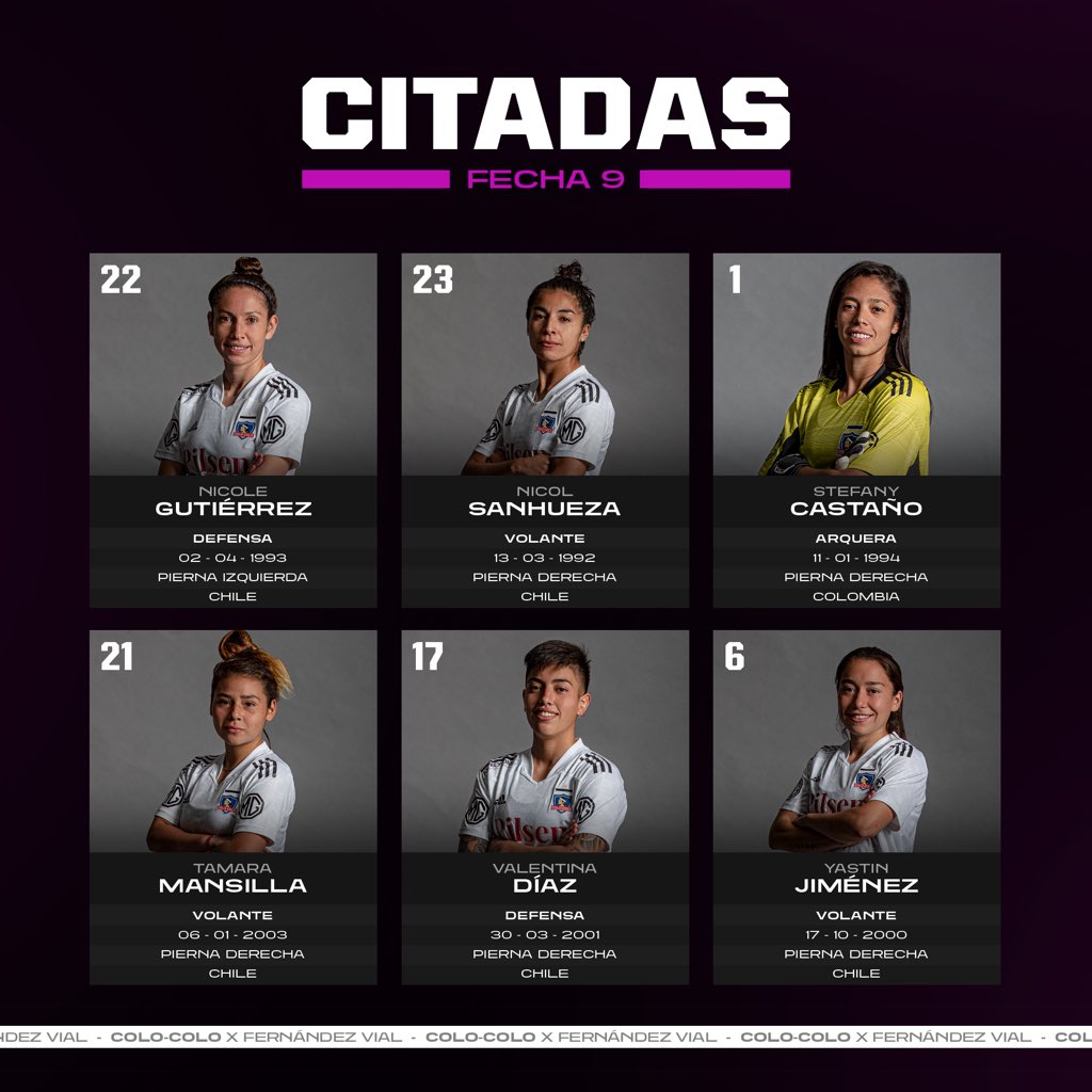 ColoColoFem's tweet photo. Aquรญ encontrarรกn la citaciรณn, informaciรณn del partido, estadรญsticas y mucho mรกs โช๏ธโซ๏ธโ
#GuiaInformativa ๐
#VamosLasAlbas ๐ค๐ผ https://t.co/iChdEpqvVc