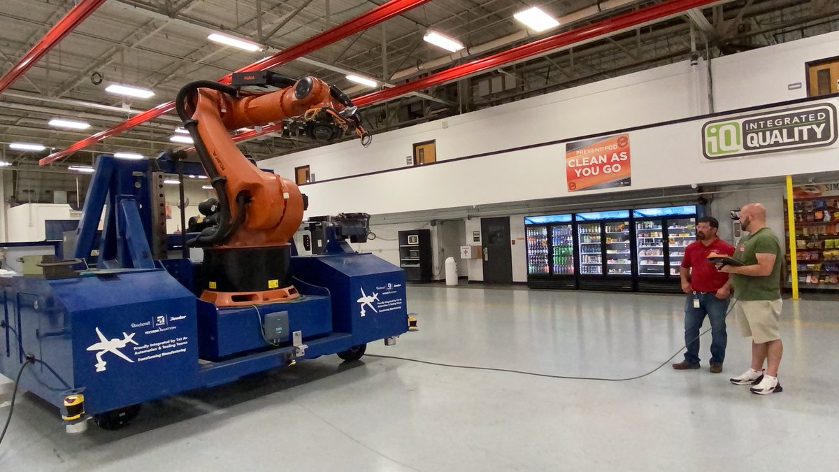 Thank you <a href="/Textron/">Textron Inc.</a> for the infertile tour and demonstration for our HS Robotics teachers! <a href="/wsutech/">WSU Tech</a> <a href="/BL_CTE/">Basehor-Linwood CTE</a> <a href="/blschools458/">USD 458</a> <a href="/blhsbotcats/">BLHS BoTcats</a>