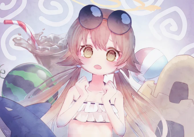 つ、爪は嫌です……!
#ブルアカ 