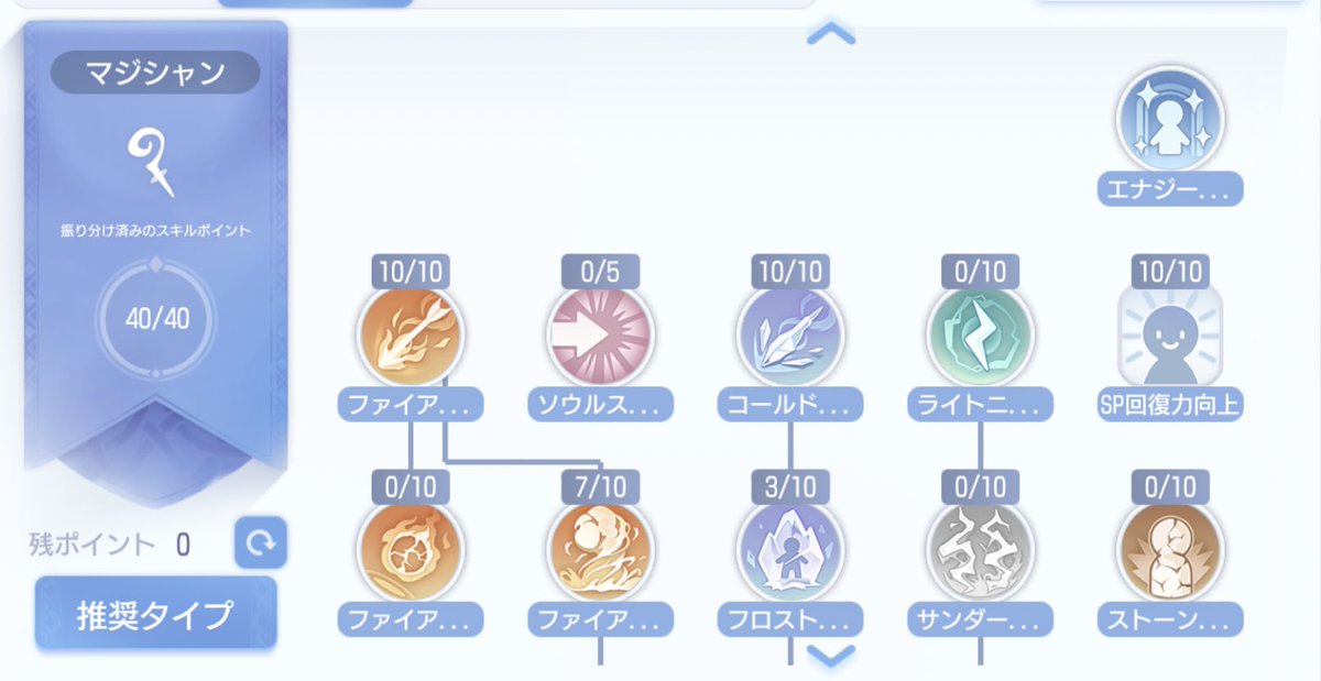 スキル振り スキル振り