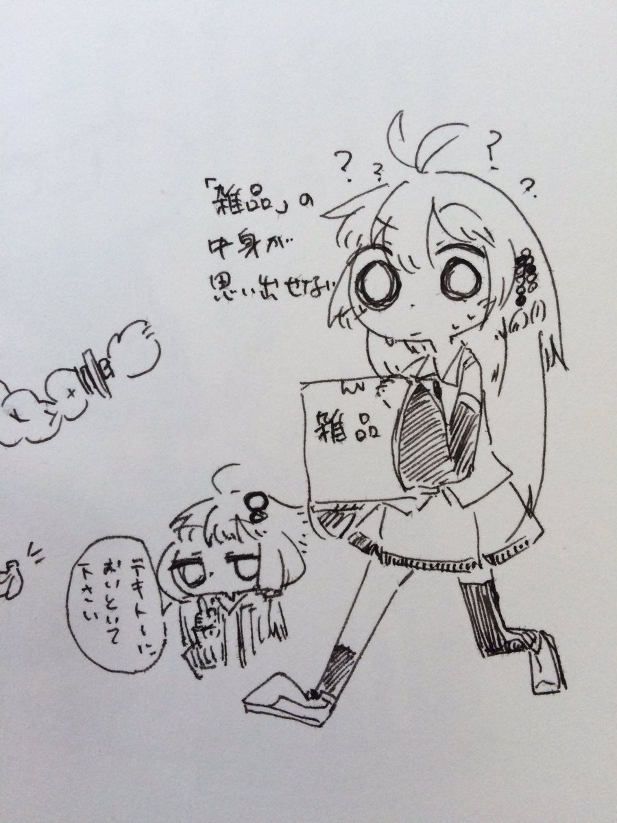 雑品って書いた本人に聞いてもこうだもんなぁ〜〜 
