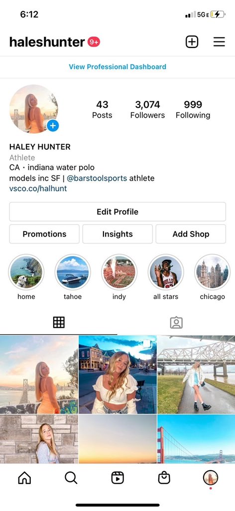 Barstool athlete <a href="/haley_hunter5/">Haley Hunter</a>