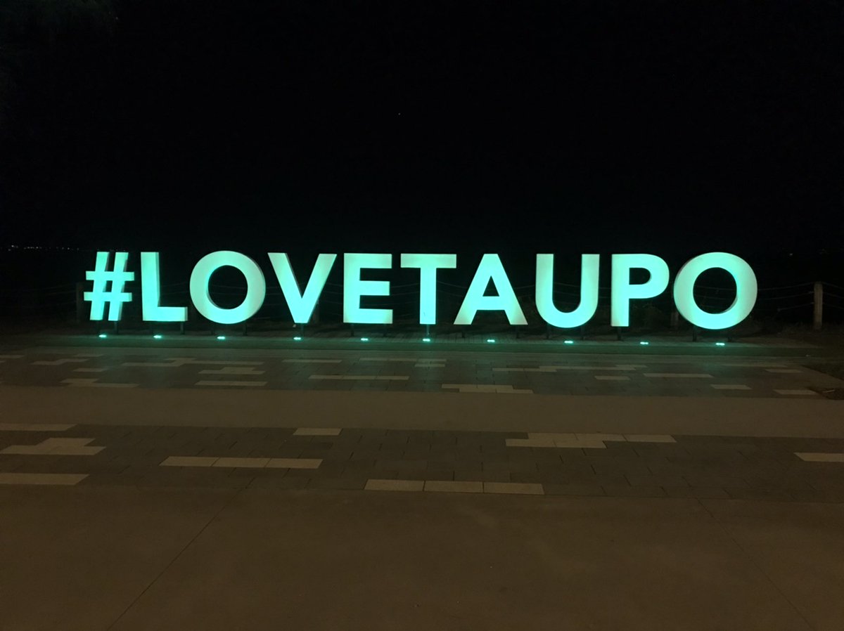 Here and ready for #NZAA2021! #LoveTaupō