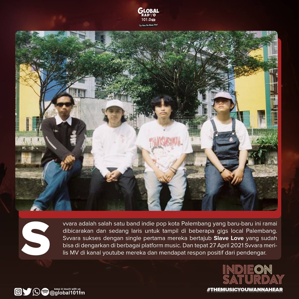 Global Radio 101 FM Palembang tweet media
