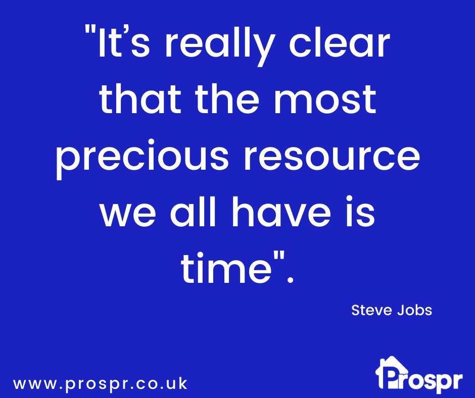 Prospr10's tweet image. Love him or hate him, there&apos;s no doubt that Steve Jobs knew a thing or two about how to be really productive and use time in the best possible way, so this advice from him is most welcome.

Discover time-saving tips - ow.ly/U96350FkOSw

#estateagentmarketing #quoteoftheweek