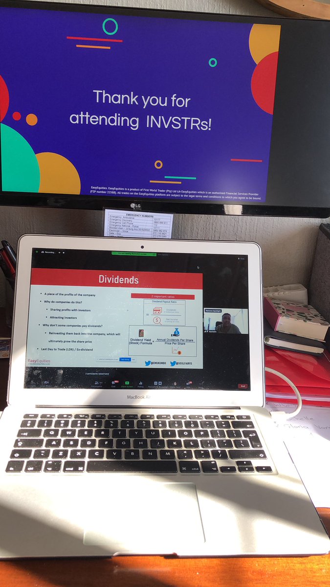 Lekker to see nearly 800 women (and gents) investors on this morning’s <a href="/EasyEquities/">EasyEquities</a> webinar. <a href="/SoulFairy3/">Soul</a> <a href="/EMukumbo/">Ess</a> 
#femaleInvestorsRise