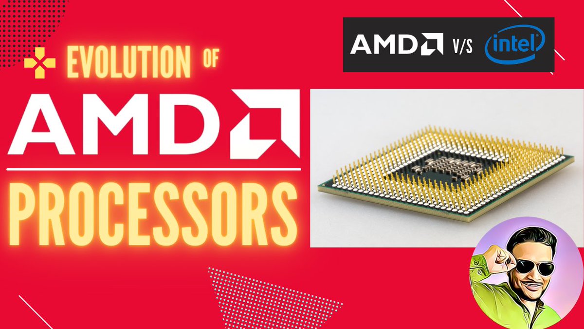 outrighttec's tweet image. #AMD #IntelVsAMD #Processors #OutrightTec
Watch this video to know how about evolution Of AMD processors, how AMD processors have gained that much popularity and where does these stands against Intel processors.
youtu.be/9wp-eQcAIlA
