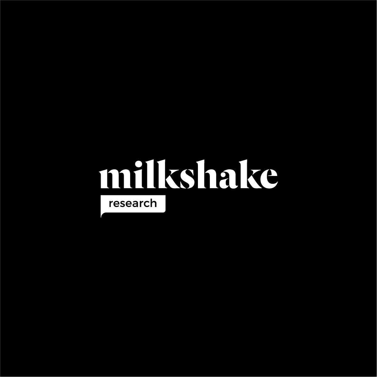 Milkshake Research tweet media