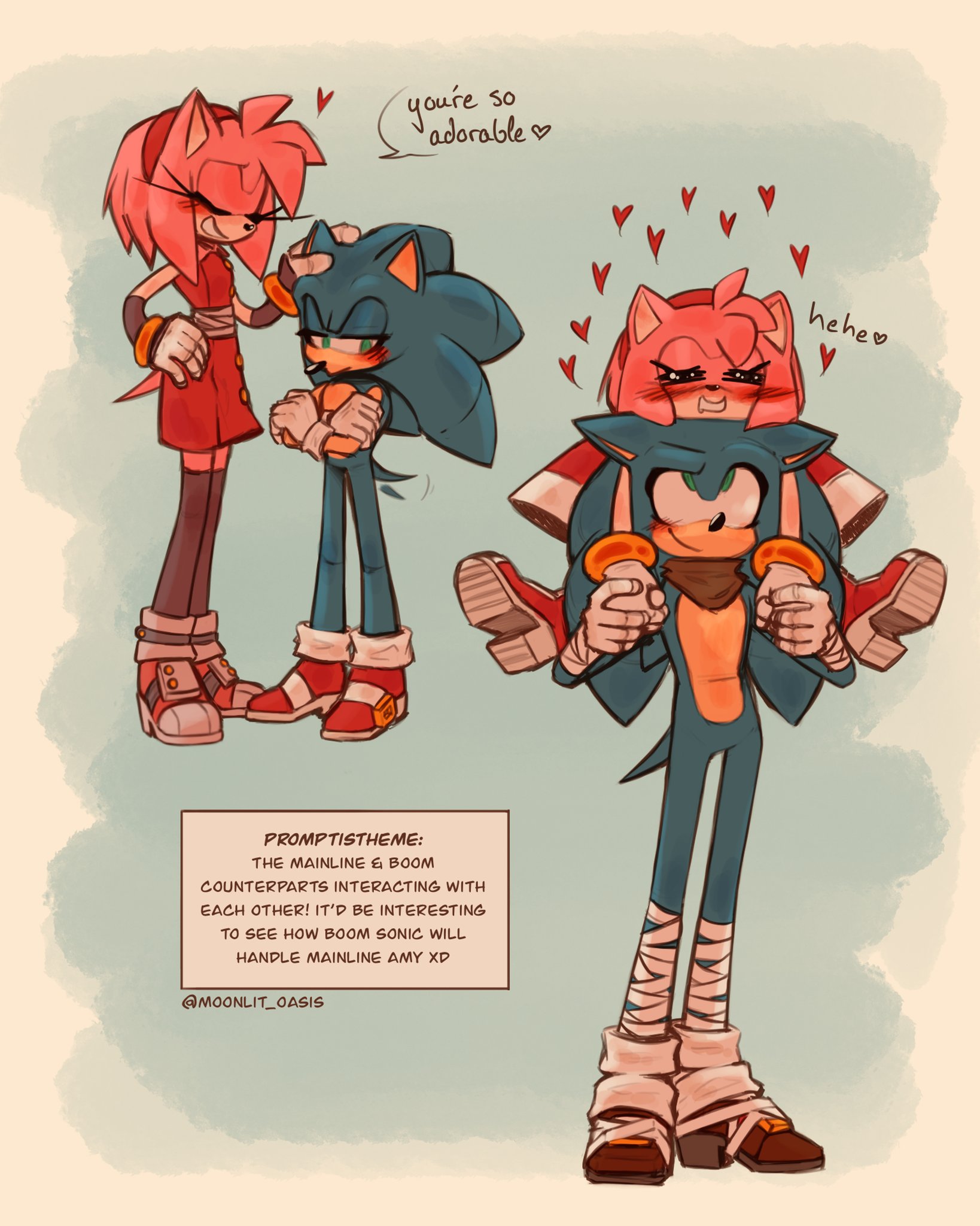 Project: Sonamy on X: Boom Sonamy meets Modern?! And stilettos