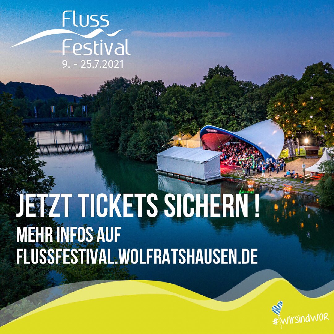 Wirsindwor's tweet photo. Endspurt! Der Countdown läuft! In einer Woche starten wir. Termine &amp; Tickets findet Ihr auf https://t.co/pkLToL8Med #flussfestival https://t.co/4vnZd4k0ko