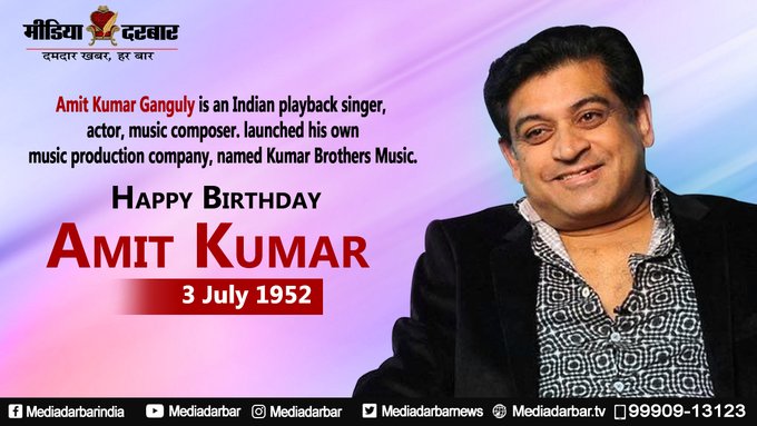 Wishing Happy Birthday To Amit Kumar   