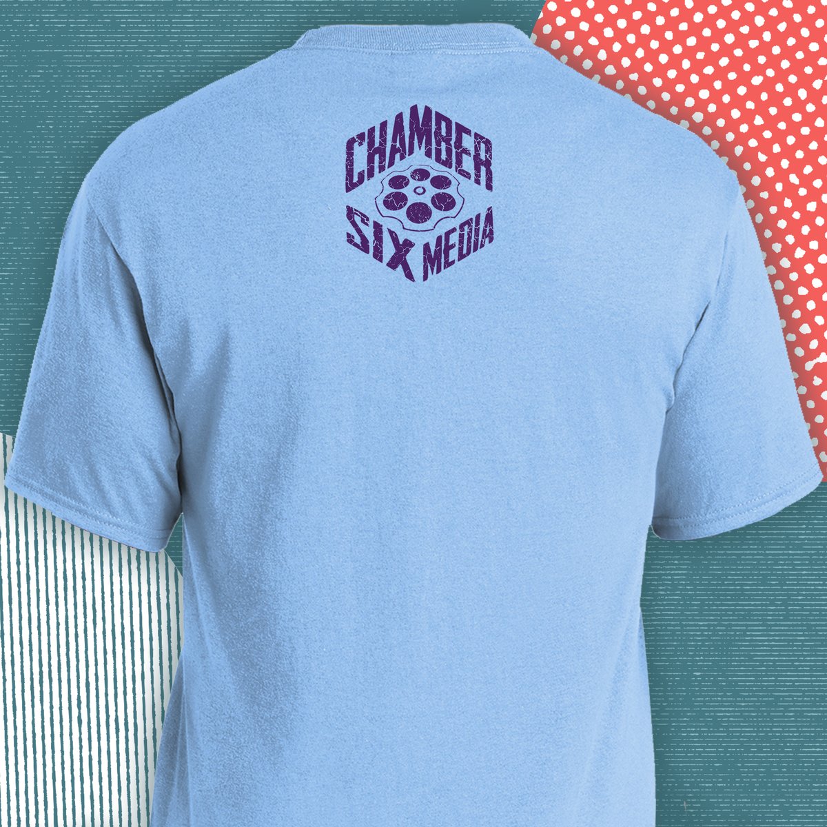 Chamber6Media's tweet photo. We have a SHIRT! Our design was illustrated by the talented @DesignsKalohe and features various characters and ephemera from our short films and music videos from over the years.

Pre-orders will be open for the next week! Visit https://t.co/JmAYMeOPYQ to order yours! https://t.co/rw8nEouaxA