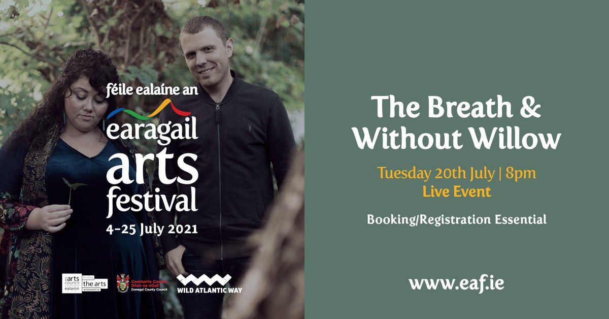EaragailArts's tweet photo. A COUPLE of bubbles of 5 remain for The Breath + Without Willow. Get booking quickly https://t.co/yh3GOSGnmC Our concerts at Rathmullan House are kindly supported by Kinnegar Brewing. #followthehops #eaf2021 (2/2) https://t.co/r0sd6uQU2n