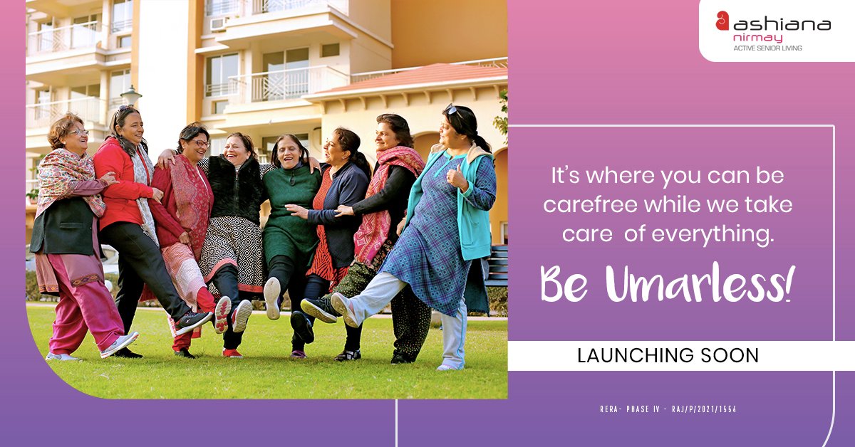 Ashiana_Housing's tweet photo. After a lifetime of responsibilities, now is the time to unwind, let go of the mental load, and live life more carefree. Stay tuned! https://t.co/JWBjCNDJ6Y
#AshianaHousing #AshianaNirmay #RealEstate #Property #SeniorLiving #BeUmarless #LaunchingSoon #StayTuned #Bhiwadi https://t.co/lsGNIIdtwp
