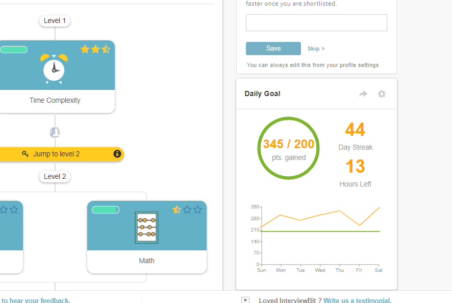 prykdev's tweet image. Day 44/100  
@interview_bit
@scaler_official
#code_with_scaler #100_days_of_code
#interviewbit_streak