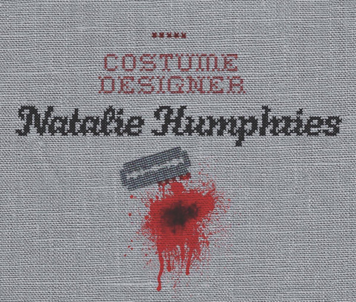 deadinaweekfilm's tweet photo. Needlepoint Credits on *Dead In A Week (or your money back)* 🥰 #deadinaweek @lukebryant00 @petekloot @PaulSaunderson @Guy_Garvey @nlhumphries https://t.co/AWJKV5iA65