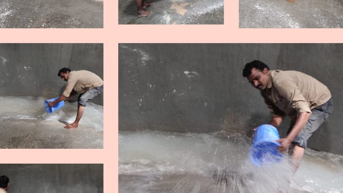 AliabadGp's tweet photo. A Glimpse of 2nd of #PallePragathi Cleaning of Roads and Over Head Tanks #greenTelangana and creating awareness in the people to segregate Dry/Wet waste separately #HarithaHaram https://t.co/FOWLKrjDg5