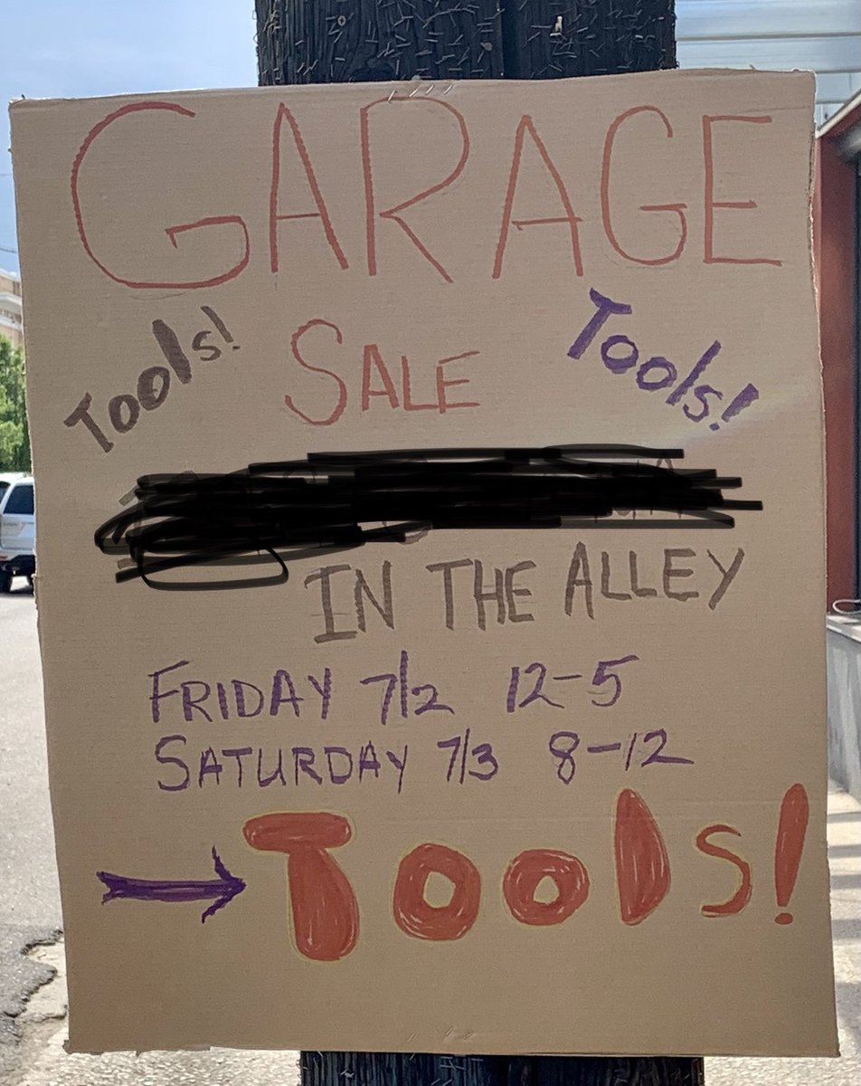 OldManLumans's tweet photo. Tools! Tools! TOOLS! #inthealley https://t.co/m4QR1M1vOf