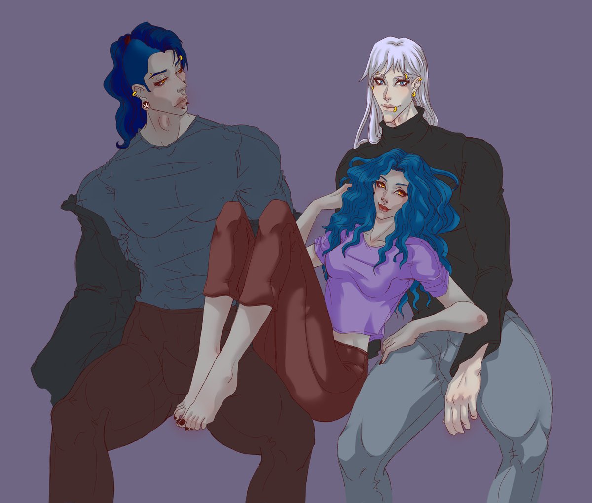 darkcat6's tweet photo. more drawing progress
Fausto, Teresa and Jack ✨
comic stuff
#barayaoi #comicyaoi https://t.co/HuBzQaQi9X